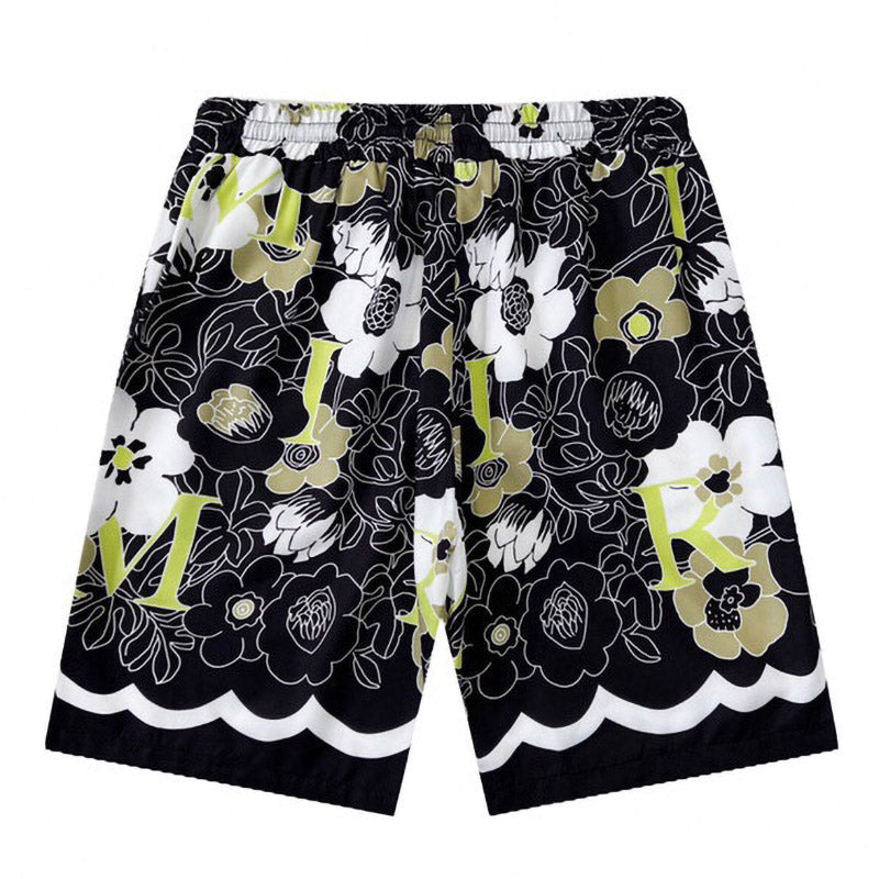 AMIRI Small Floral Print Shorts
