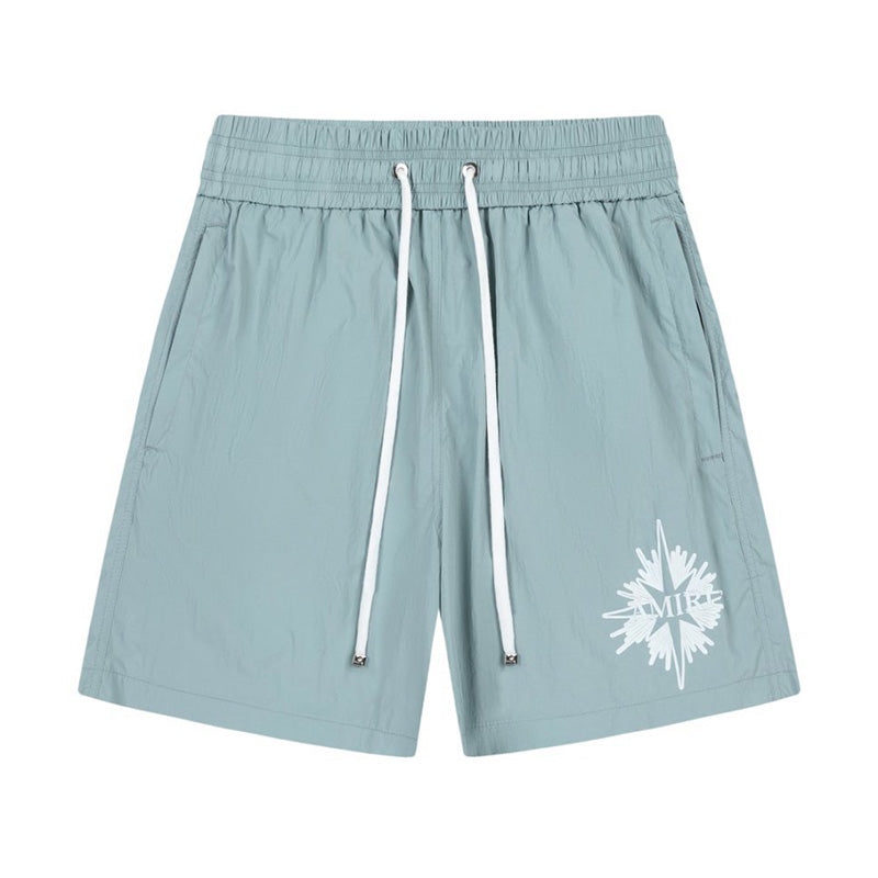 AMIRI Starburst logo shell swim shorts