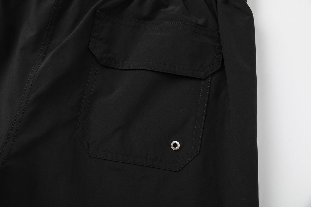 AMIRI Pool Cue Straight-Leg Mid-Length Logo-Print Swim Shorts