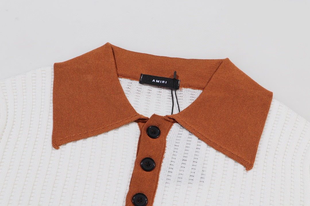 AMIRI Sweater Short Sleeve