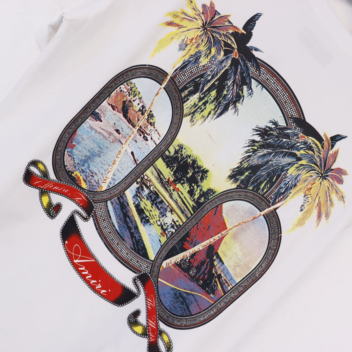 AMIRI MA Paradise Logo-Print Cotton-Jersey T-Shirts