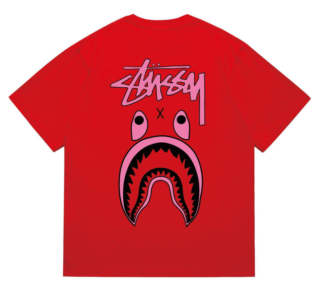 BAPE Contrast Shark Wordmark Graphic T-Shirt ¡ª back