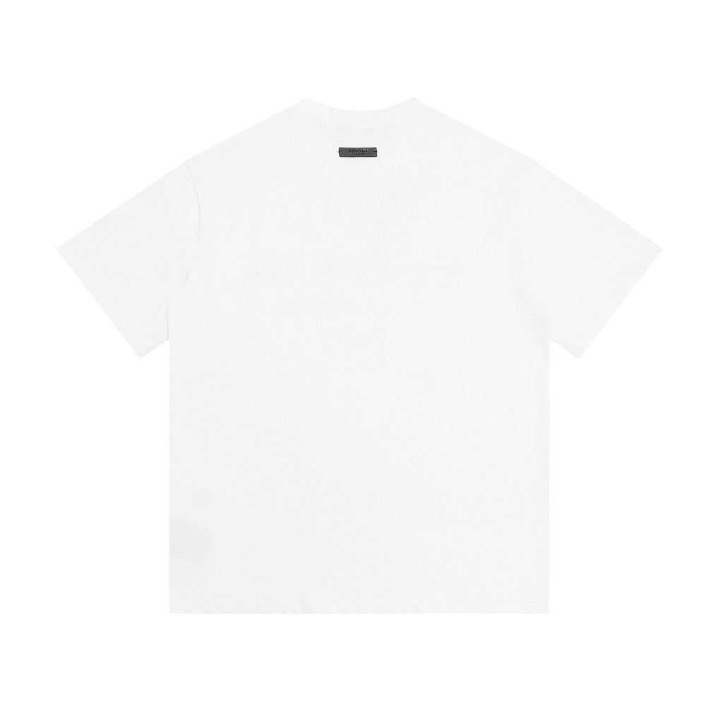 ESSENTIALS F-Letter Embroidered Graphic T-Shirt ¡ª back