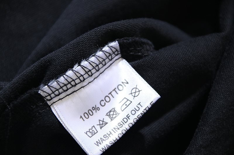VALE USA Washed Black Graphic T-Shirt ¡ª neck_label