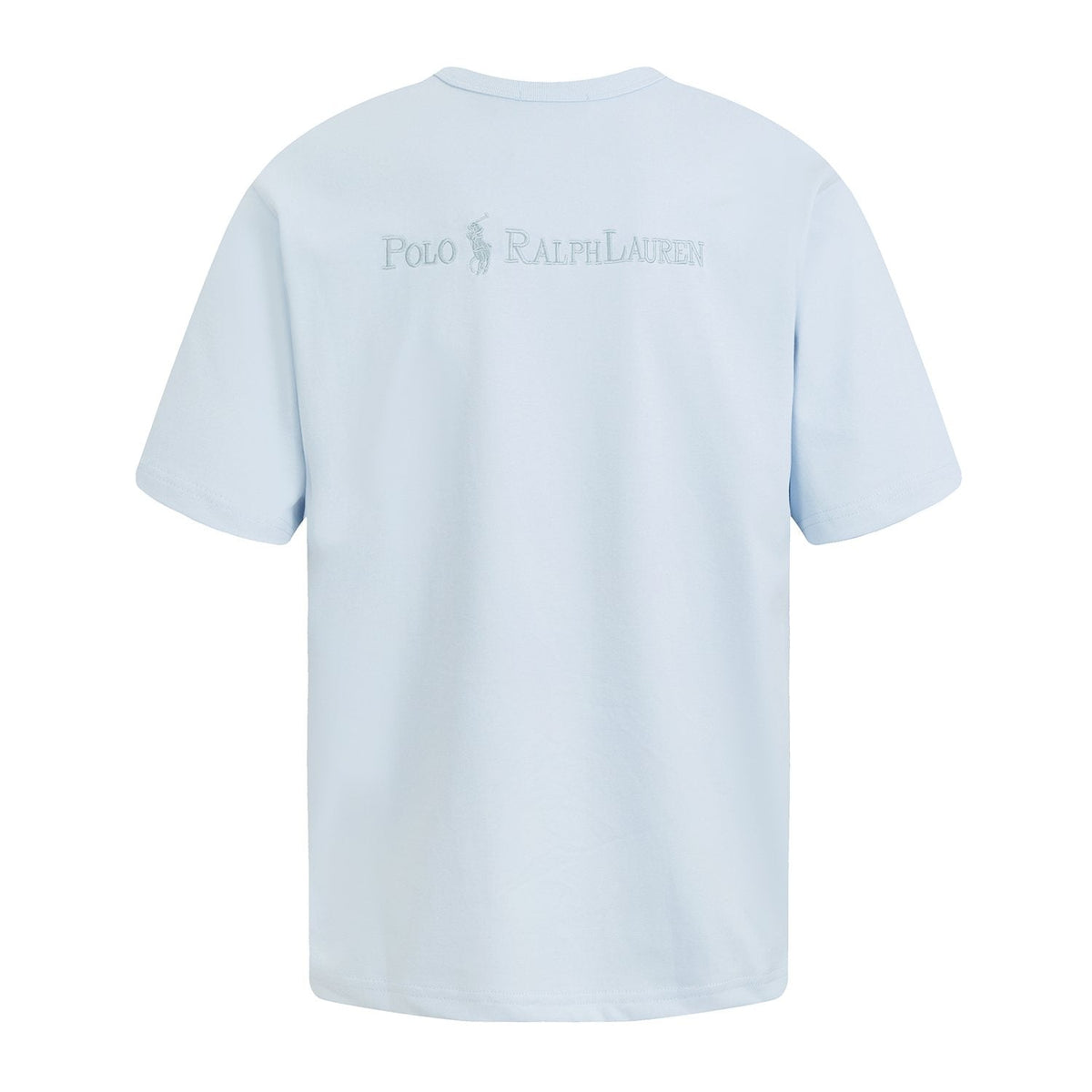 Test2-Ralph Lauren Embroidered Letter Relaxed Crewneck T-Shirt ¡ª back